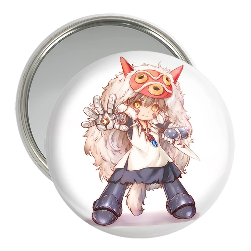 آینه جیبی خندالو مدل انیمه پرنسس مونونوکه (Mononoke) کد 34072