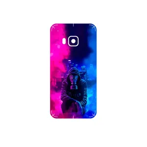 MAHOOT Smoke Rainbow Digital Art 2 Cover Sticker for HTC One S9