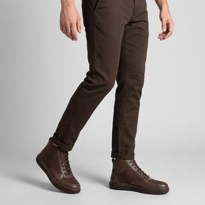 نیم بوت مردانه مونو مدل چرم طبیعی کد J5546