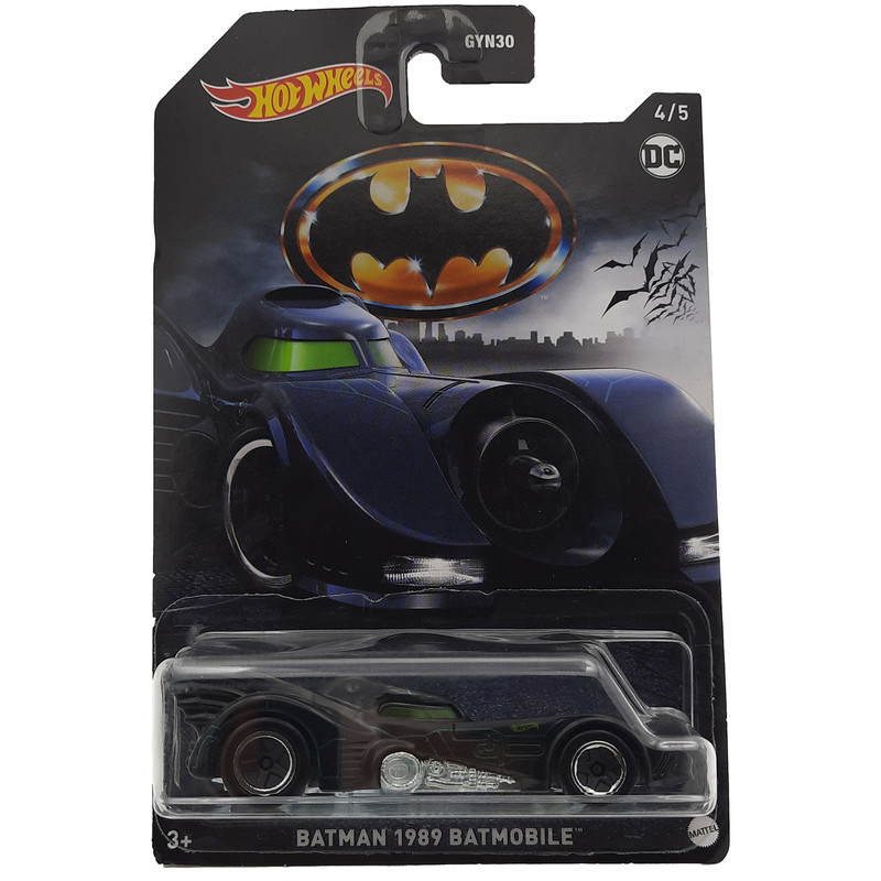 ماشین بازی هات ویلز مدل BATMAN 1989 BATMOBILE