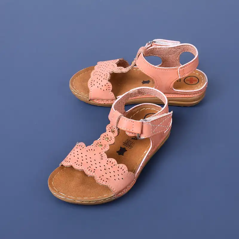 صندل دخترانه پاپا کد KLBS.3303