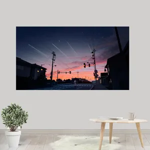 پوستر پارچه ای مدل انیمه کد 145