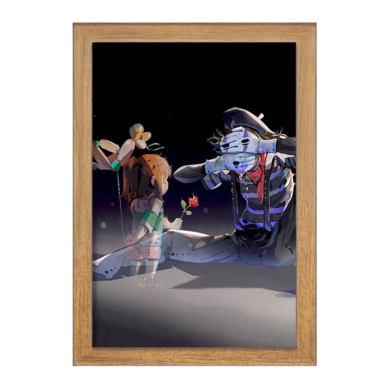 تابلو خندالو مدل انیمه شهر اشباح (Spirited Away) کد F125