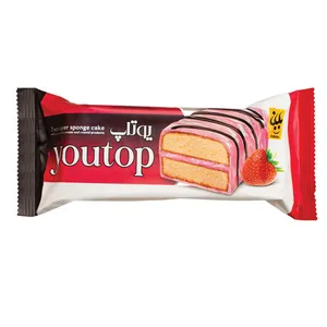 کیک یوتاپ توت فرنگی بابانا - 60 گرم بسته 24 عددی