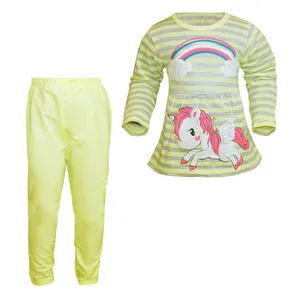 ست تونیک و شلوار دخترانه مدل Unicorn کد 109