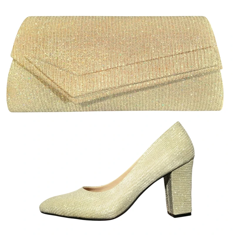 ست کیف و کفش زنانه مدل لودشکا مجلسی