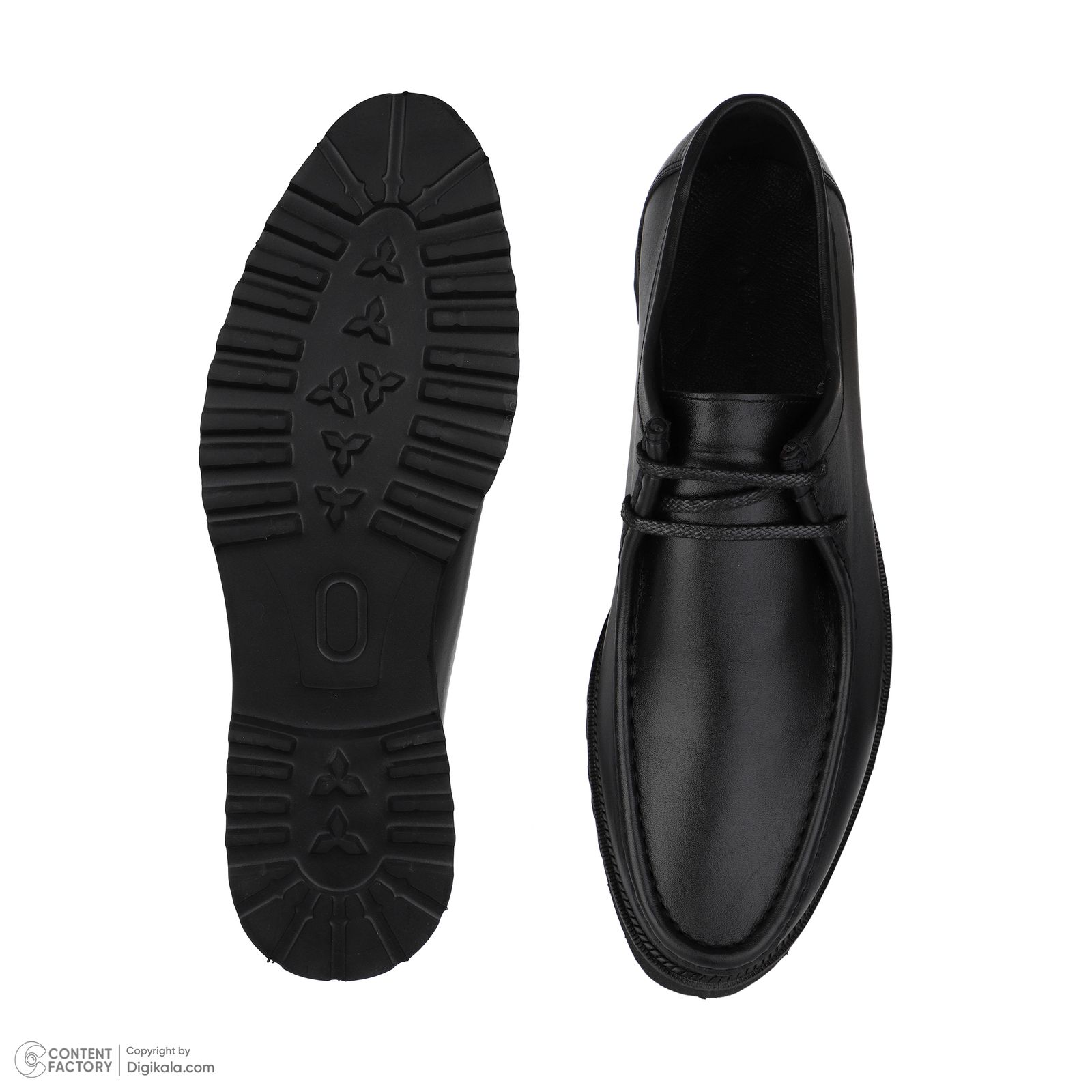 کفش مردانه چرم مشهد مدل j6198-001 -  - 5