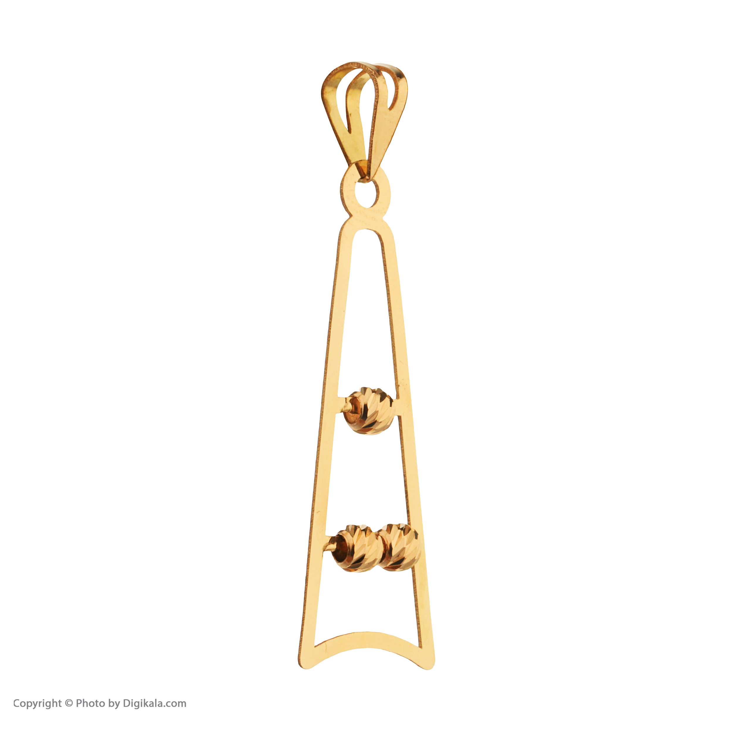 آویز گردنبند طلا 18 عیار زنانه مایا ماهک مدل MM1594