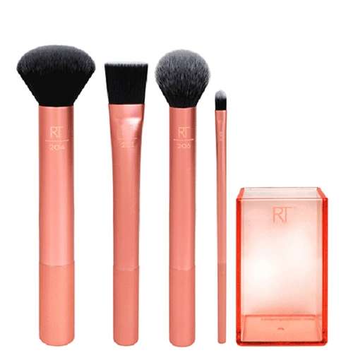 ست برس آرایشی ریل تکنیکس مدل Flawless مجموعه 4 عددی