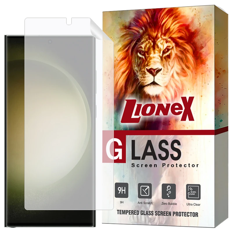 محافظ صفحه نمایش لایونکس مدل LNMF مناسب برای گوشی موبایل سامسونگ Galaxy S23 Ultra