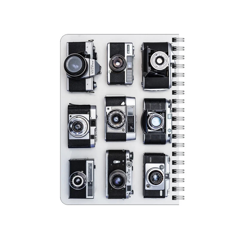 دفترچه یادداشت بامبیلیپ مدل چوبی طرح دوربین عکاسی کد 4747448