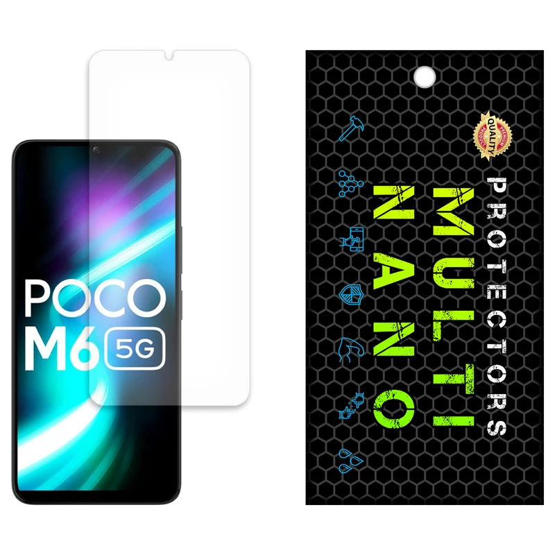 محافظ صفحه نمایش مات مولتی نانو مدل X-S1M مناسب برای گوشی موبایل شیائومی Poco M6