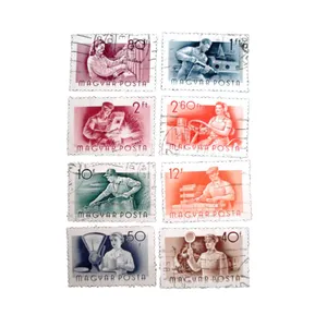 تمبر یادگاری مدل مشاغل مجارستان کد DS4205 مجموعه 8 عددی