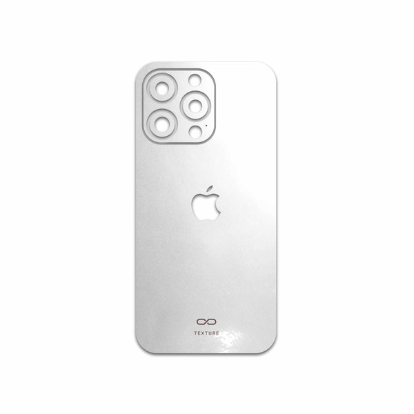 برچسب پوششی ماهوت مدل Metallic-White مناسب برای گوشی موبایل اپل iPhone 13 Pro Max