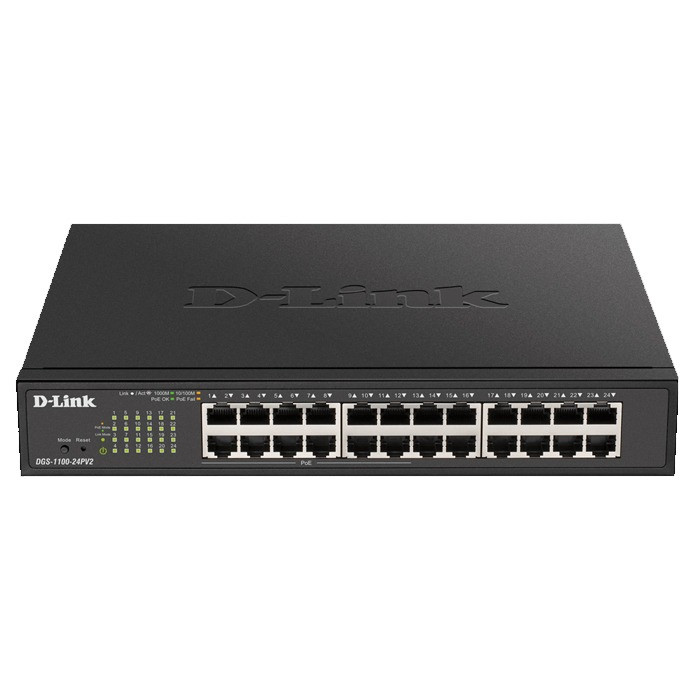  سوئیچ 24 پورت PoE دی‌لینک مدل DGS-1100-24PV2