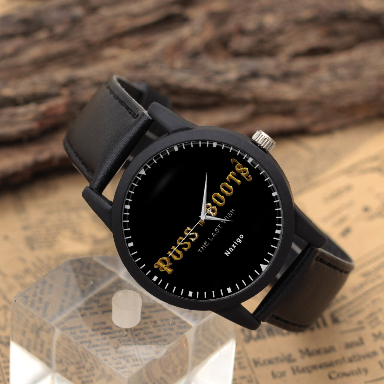 ساعت مچی عقربه ای ناکسیگو مدل Puss in Boots The Last Wish کد LF14015 ساعت مچی عقربه ای ناکسیگو مدل Puss in Boots The Last Wish کد LF14015