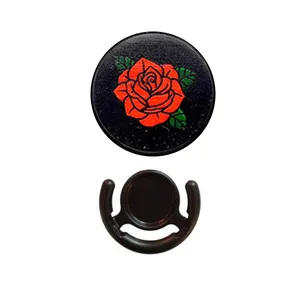 پایه نگهدارنده گوشی موبایل و تبلت پاپ سوکت مدل Rose به همراه پاپ کلیپ