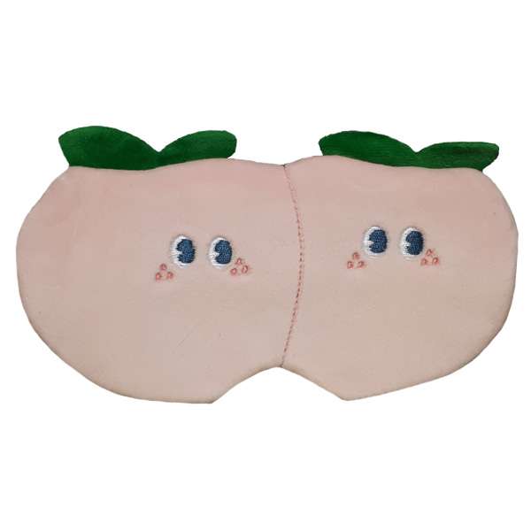 چشم بند خواب مدل کمپرس دار میوه هلو