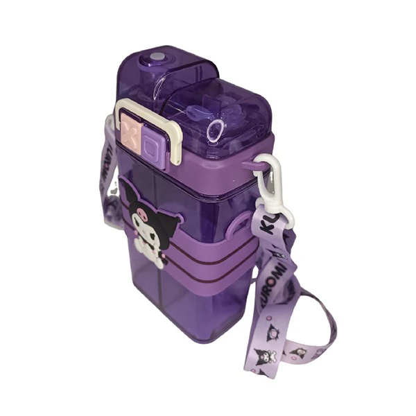 عکس شماره 4 : قمقمه کودک طرح دو مخزنه مدل کرومی گنجایش 0.5 لیتر