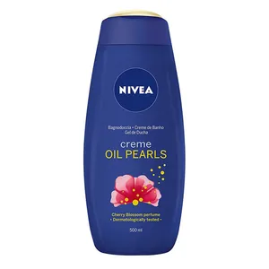 شامپو بدن نیوآ مدل OIL PEARLS CHERRY BLOSSOM حجم 500 میلی لیتر