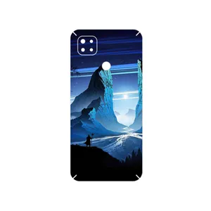 MAHOOT Blue Mountains Digital Art Cover Sticker for Xiaomi Redmi 9 Activ
