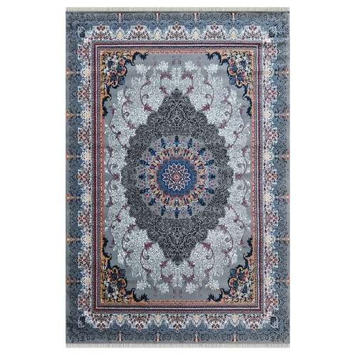 فرش ماشینی مدل دلاریس زمینه فیلی