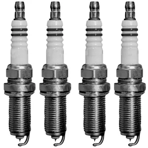 شمع تقویتی خودرو فورس مدل سوزنی پایه بلند مناسب برای پژو پارس TU5 و پژو 405 SLX بسته 4 عددی