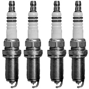شمع تقویتی خودرو فورس مدل سوزنی پایه بلند مناسب برای پژو پارس TU5 و پژو 405 SLX بسته 4 عددی