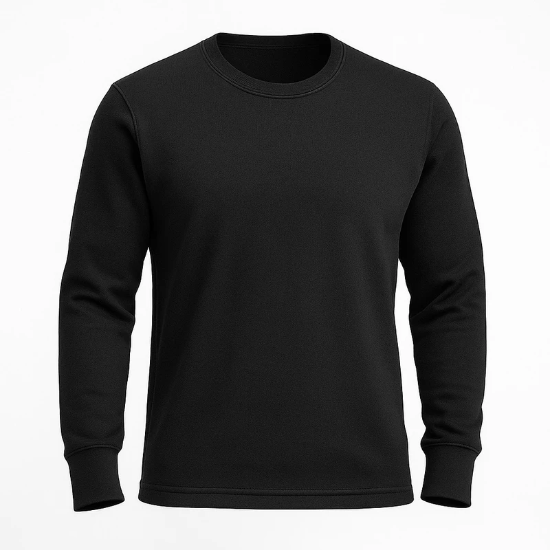 عکس شماره 3 : ست تی-شرت آستین بلند و شلوار راحتی مردانه ماییلدا مدل تو کرکی کد 5497