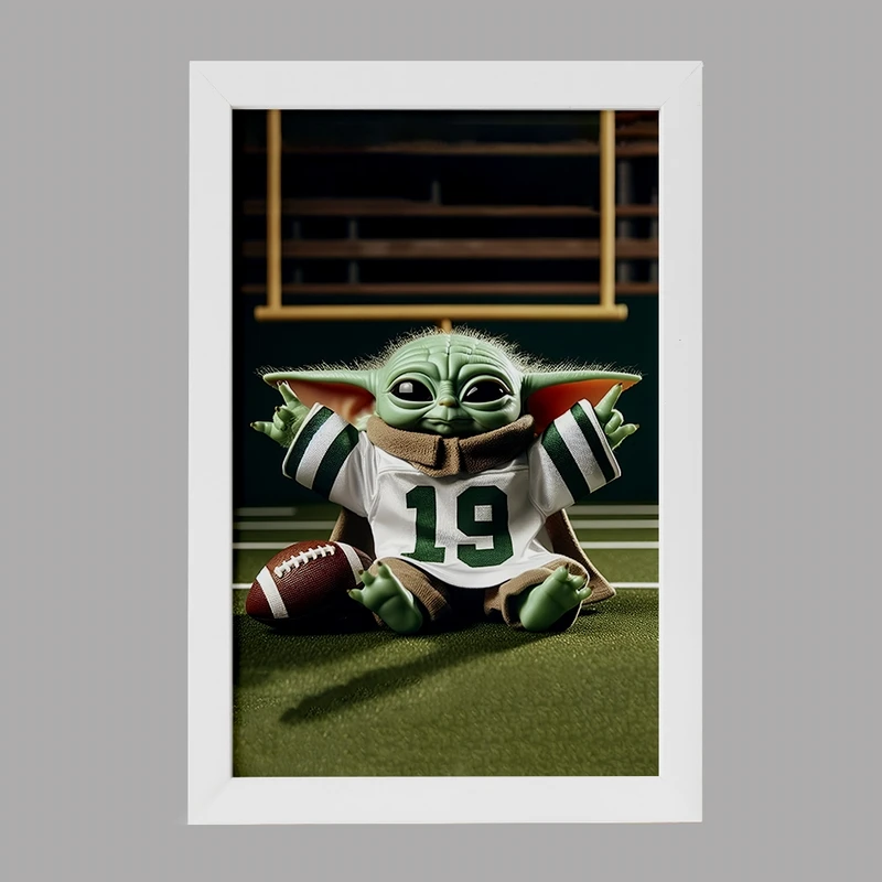 تابلو خندالو مدل بیبی یودا کد F4428