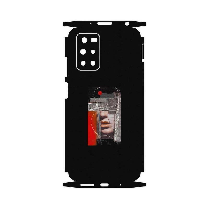 برچسب پوششی ماهوت مدل Collage of Mouth-FullSkin مناسب برای گوشی موبایل شیائومی Redmi Note 11 4G