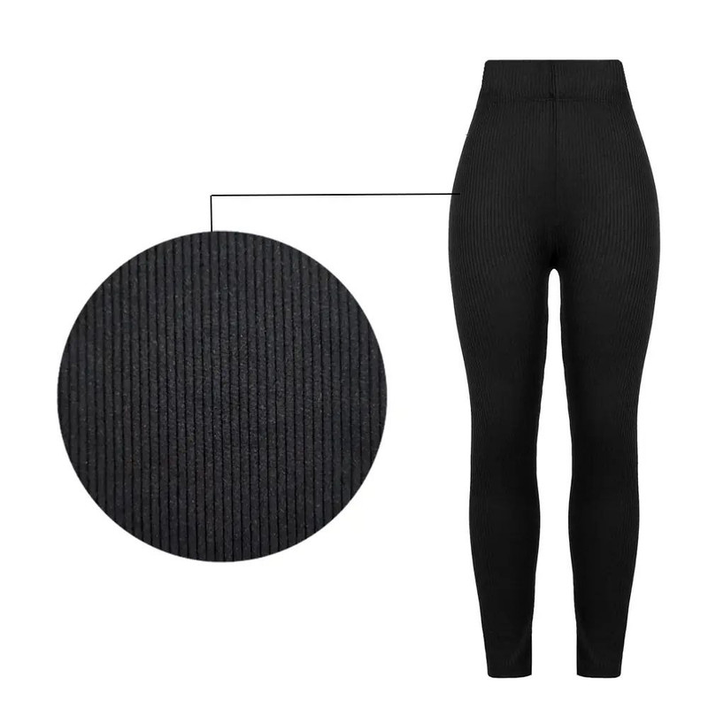 لگینگ زنانه مدل کبریتی رنگ مشکی