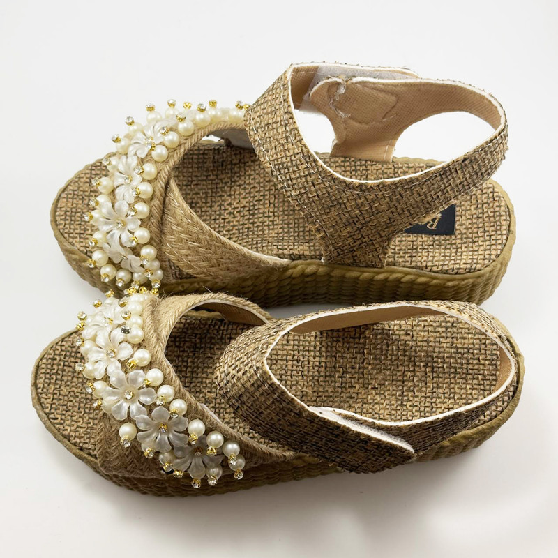 صندل زنانه مدل کنفی رکابدار