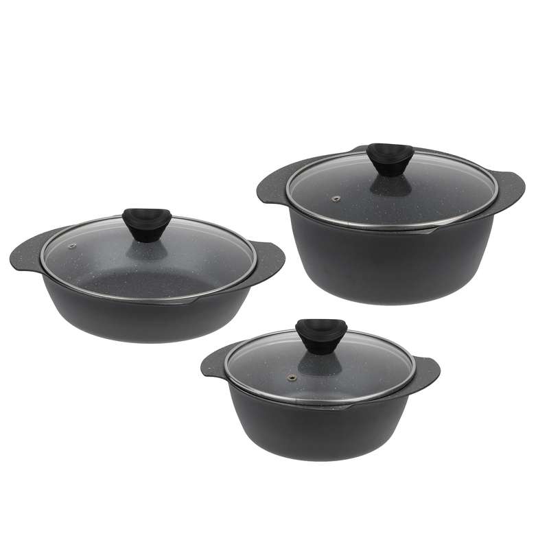 سرویس پخت و پز 6 پارچه تکنو مدل پروانه