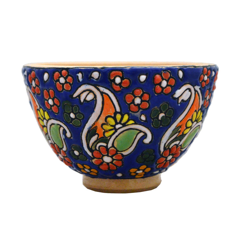 پیاله میناکاری سفالی کد C10-20