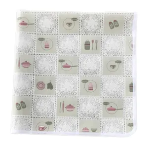 سفره 8 نفره مدل رویال طرح گیپور سایز 140×140 سانتی متر کد 04