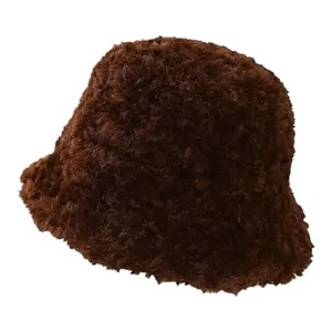 کلاه باکت زنانه مدل تدی ساده zh306