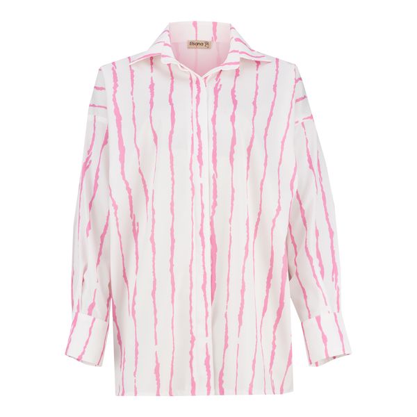 مانتو زنانه السانا مدل بریتان کد 221915 رنگ صورتی