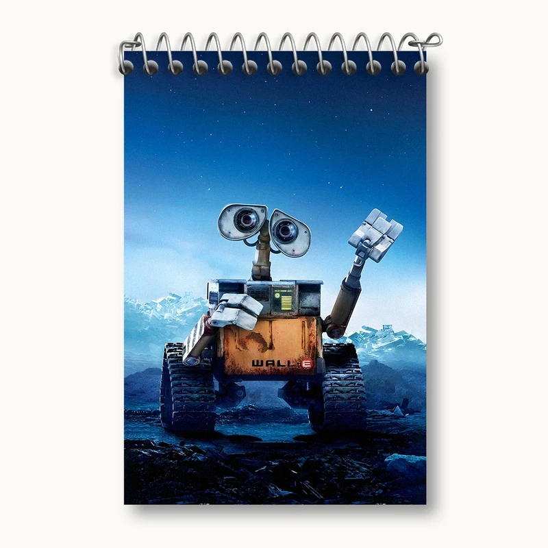 دفتر یادداشت 50 برگ خندالو مدل وال ای (WALL-E) کد F1377