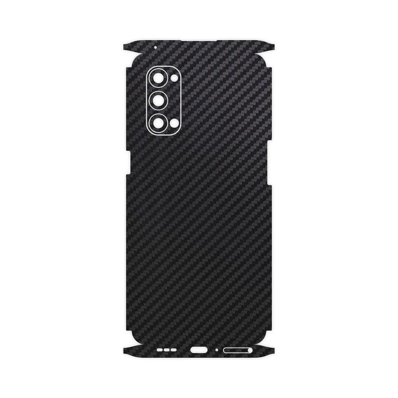 برچسب پوششی ماهوت مدل Carbon-Fiber-FullSkin مناسب برای گوشی موبایل اپو Reno4 Pro 5G