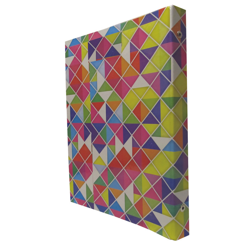 دفتر کلاسوری مدل رنگین کمان 