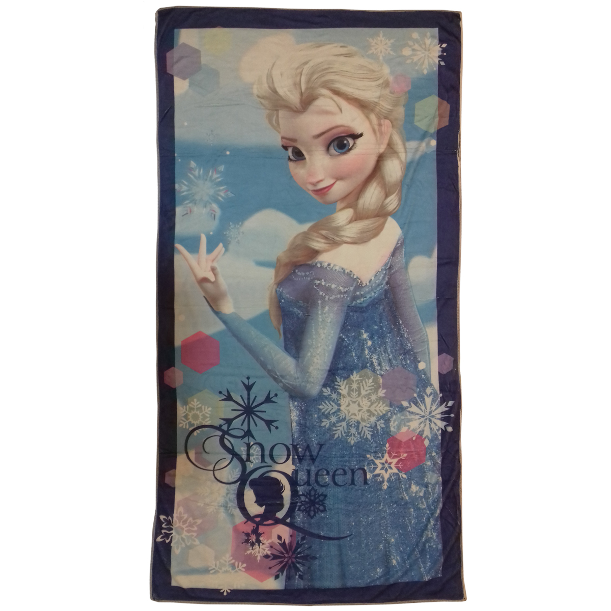 حوله استخری طرح Frozen سایز 70x140 سانتی متر
