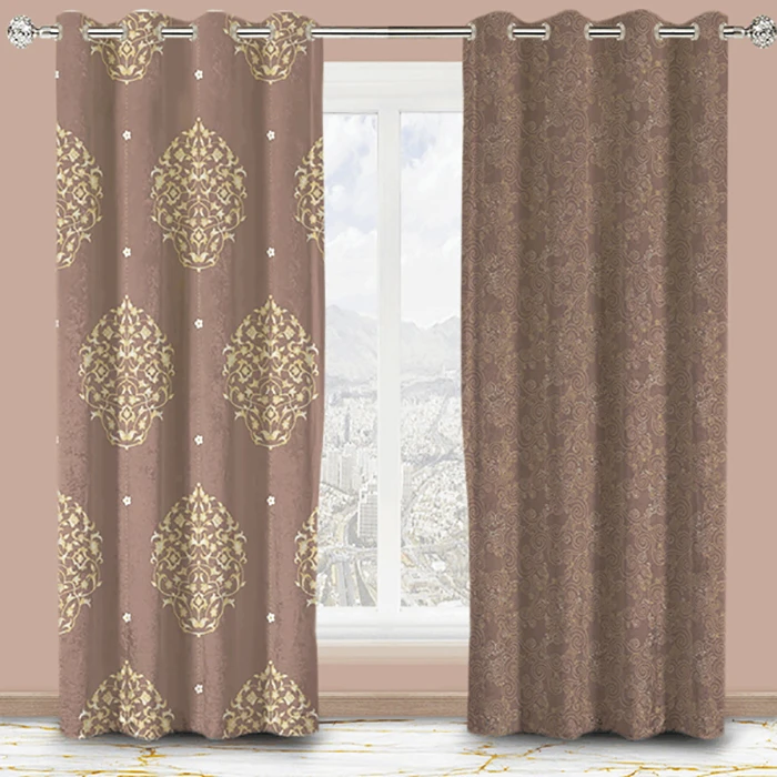 پرده مدل HZD302 سایز 280×140 سانتی متر