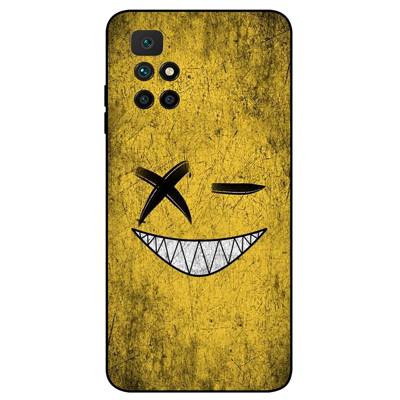 کاور مگافون طرح خنده مدل 8069 مناسب برای گوشی موبایل شیائومی Redmi 10 / 10 Prime