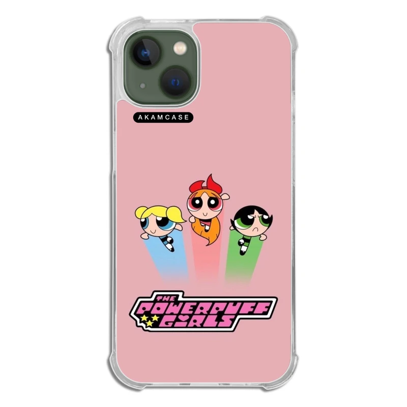 کاور آکام مدل AMCWTA13-POWERPUFF GIRLS5 مناسب برای گوشی موبایل اپل iPhone 13