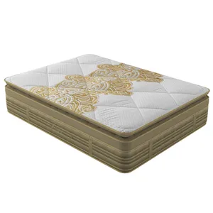 تشک طبی فنری آمورست مدل گُلد یک نفره سایز 100x200 سانتی متر