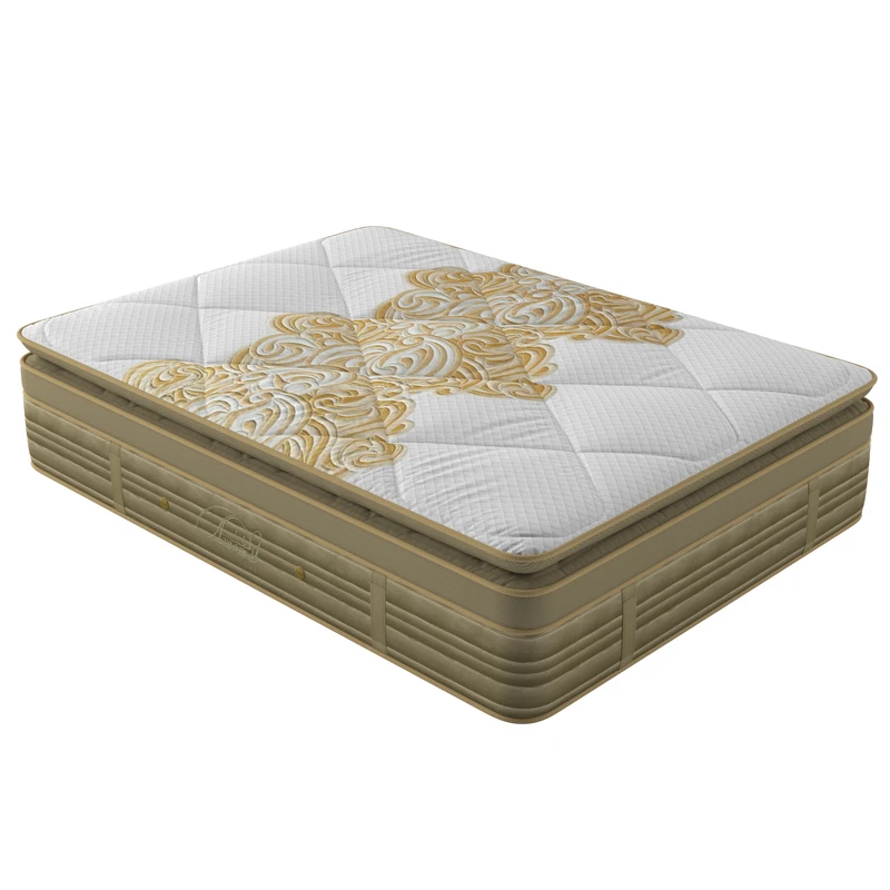 تشک طبی فنری آمورست مدل گُلد یک نفره سایز 100x200 سانتی متر