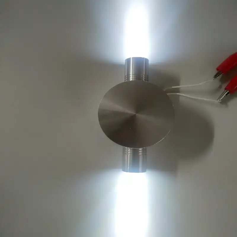 چراغ دکوراتیو مدل دوطرفه گرد کد DK2TC