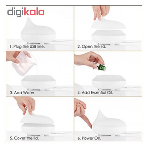 دستگاه بخور سرد و رطوبت ساز مدل ULTRASONIC AROMA