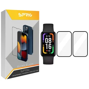 محافظ صفحه نمایش نانو اسپریگ مدل SPG مناسب برای ساعت هوشمند شیائومی Redmi Smart Band Pro بسته دو عددی